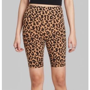 Wild Fable Cheetah bike shorts